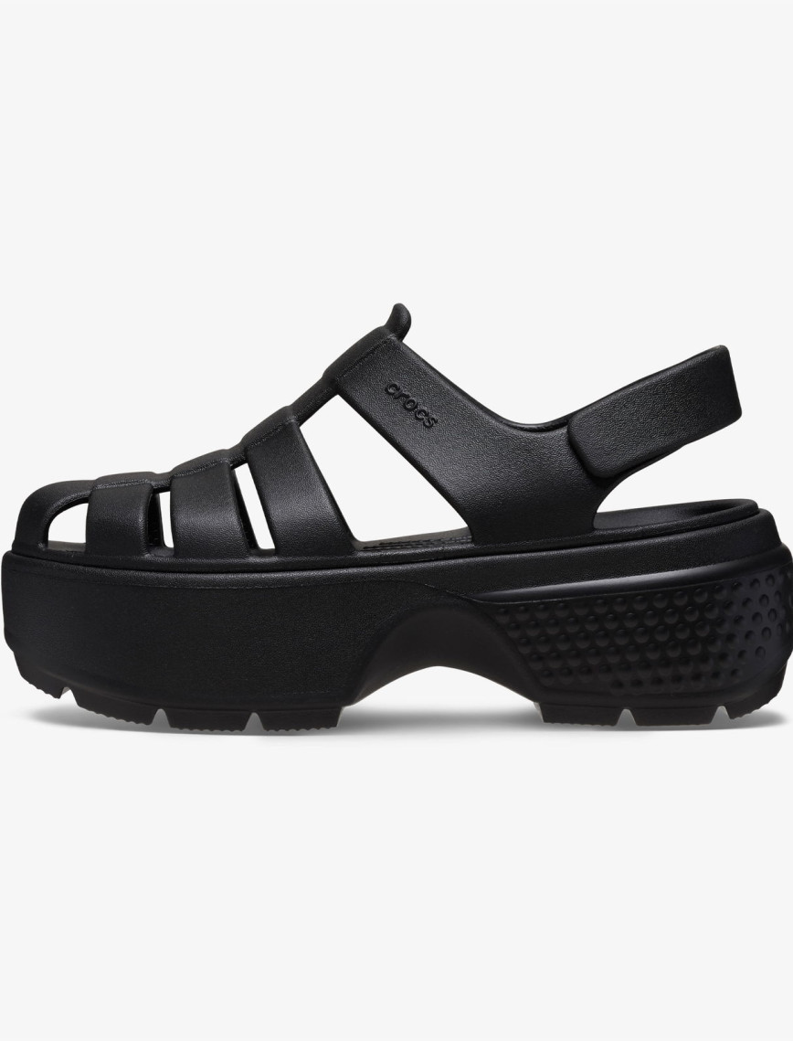 Crocs Stomp Fisherman Kadın Siyah Sandalet Crocs Stomp Fisherman Kadın Siyah Sandalet