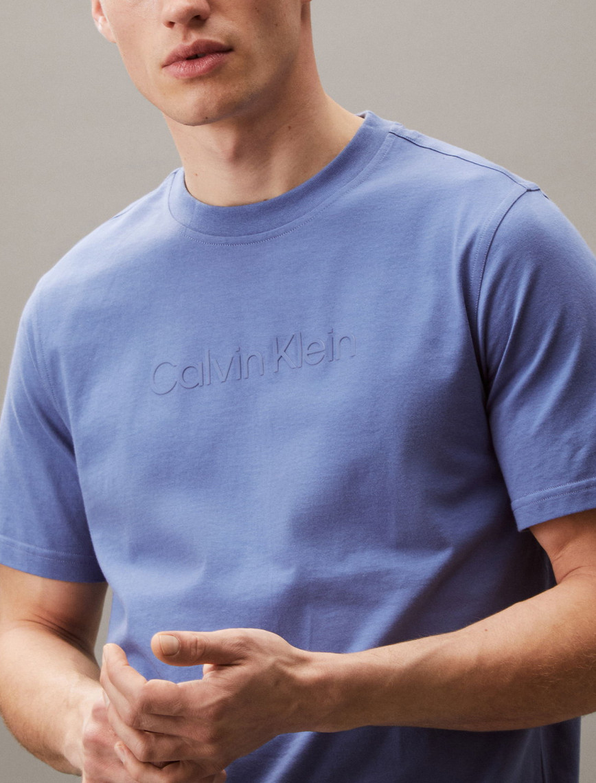 Calvin Klein Graphic Erkek Mavi T-Shirt Calvin Klein Graphic Erkek Mavi T-Shirt