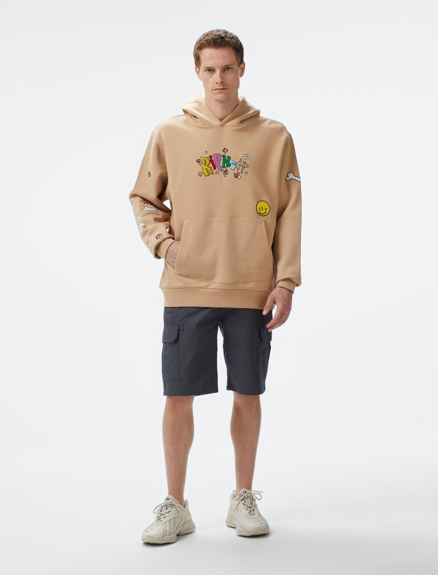 Ripndip Broken Down Erkek Kahverengi Hoodie
