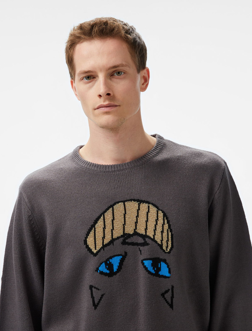 Ripndip Joaquin Erkek Gri Sweatshirt Ripndip Joaquin Erkek Gri Sweatshirt