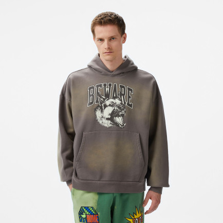 The Market Tonal Beware Erkek Gri Hoodie