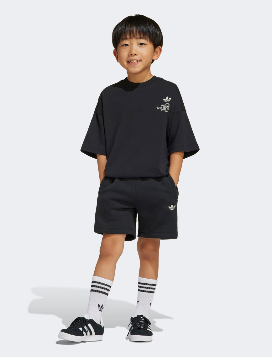 adidas Originals Çocuk Siyah Şort Takım adidas Originals Çocuk Siyah Şort Takım