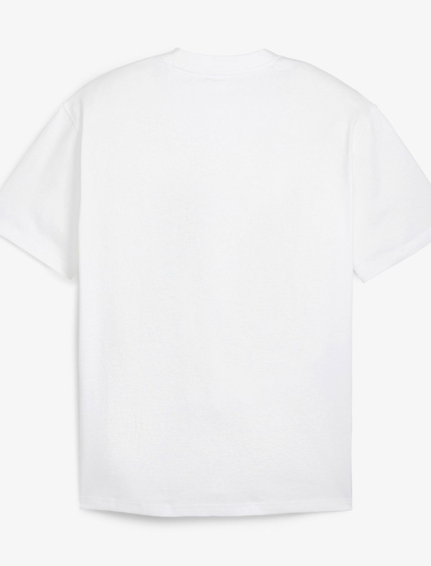 Puma Mmq Erkek Beyaz T-Shirt Puma Mmq Erkek Beyaz T-Shirt