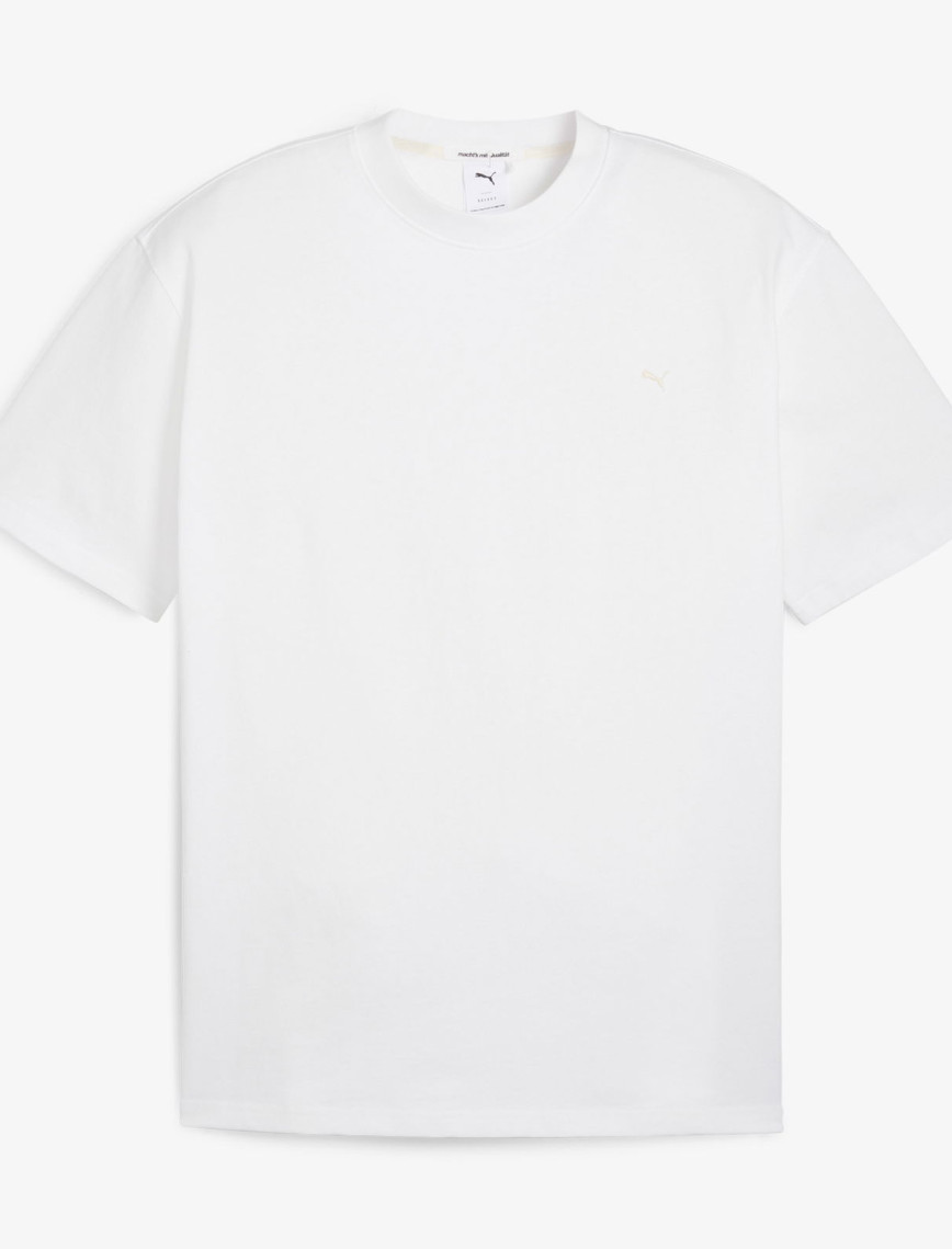 Puma Mmq Erkek Beyaz T-Shirt Puma Mmq Erkek Beyaz T-Shirt