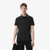 Lacoste Erkek Slim Fit Baskılı Siyah Polo Lacoste Erkek Slim Fit Baskılı Siyah Polo