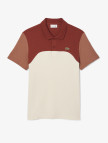 Lacoste Erkek Regular Fit Renk Bloklu Bej Polo Lacoste Erkek Regular Fit Renk Bloklu Bej Polo