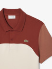 Lacoste Erkek Regular Fit Renk Bloklu Bej Polo Lacoste Erkek Regular Fit Renk Bloklu Bej Polo