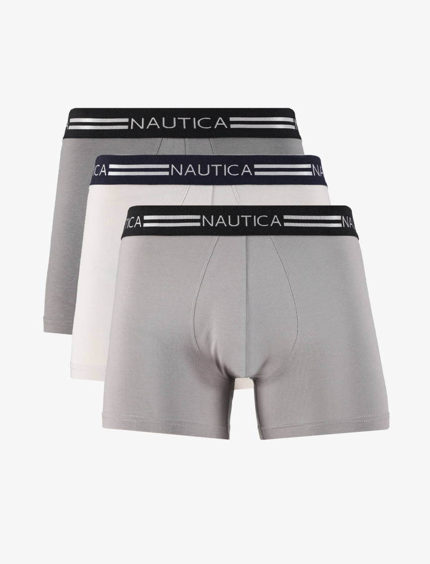 Nautica Erkek Lacivert Standart Fit 3'lü Boxer