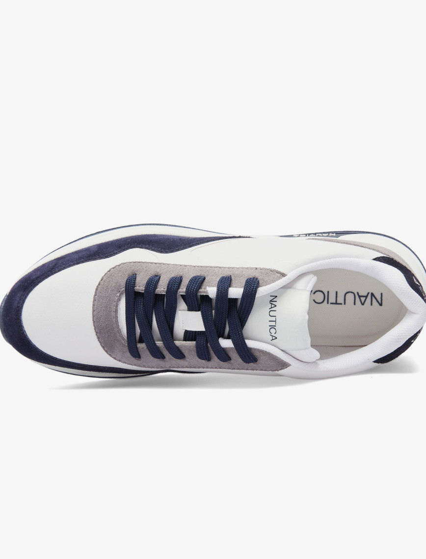 Nautica Erkek Lacivert Renk Bloklu Sneaker Nautica Erkek Lacivert Renk Bloklu Sneaker