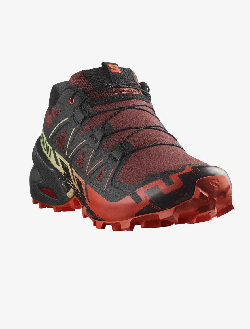 Salomon Speedcross 6 Erkek Kırmızı Koşu Ayakkabısı Salomon Speedcross 6 Erkek Kırmızı Koşu Ayakkabısı