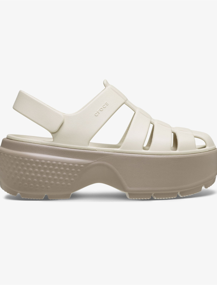 Crocs Stomp Fisherman Kadın Bej Sandalet Crocs Stomp Fisherman Kadın Bej Sandalet