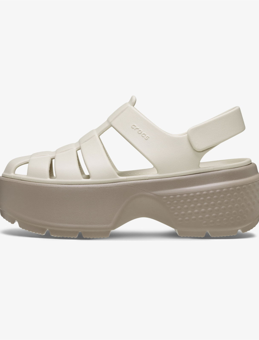 Crocs Stomp Fisherman Kadın Bej Sandalet Crocs Stomp Fisherman Kadın Bej Sandalet