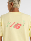 New Balance MT51903 Erkek Sarı T-Shirt