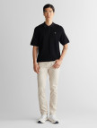 GANT Erkek Siyah Regular Fit Triko Polo