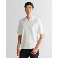 GANT Erkek Krem Regular Fit Triko Polo