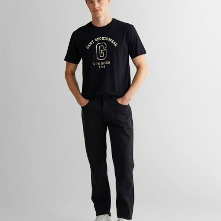 GANT Erkek Siyah Regular Fit Pantolon GANT Erkek Siyah Regular Fit Pantolon