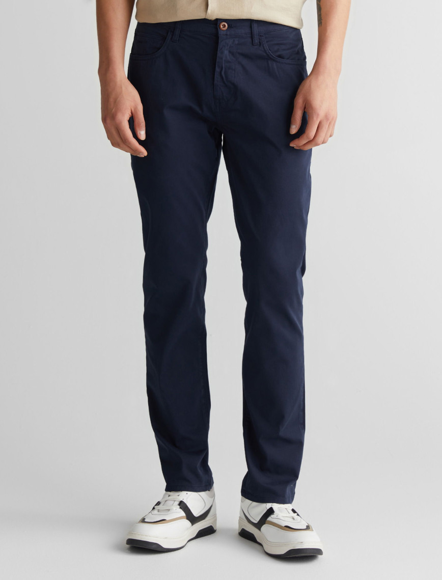 GANT Erkek Lacivert Regular Fit Pantolon GANT Erkek Lacivert Regular Fit Pantolon