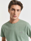 GANT Erkek Yeşil Slim Fit Bisiklet Yaka T-Shirt GANT Erkek Yeşil Slim Fit Bisiklet Yaka T-Shirt