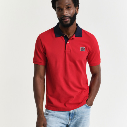 GANT Erkek Kırmızı Regular Fit Polo GANT Erkek Kırmızı Regular Fit Polo