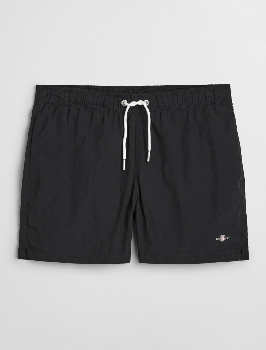 GANT Erkek Siyah Regular Fit Mayo Şort GANT Erkek Siyah Regular Fit Mayo Şort