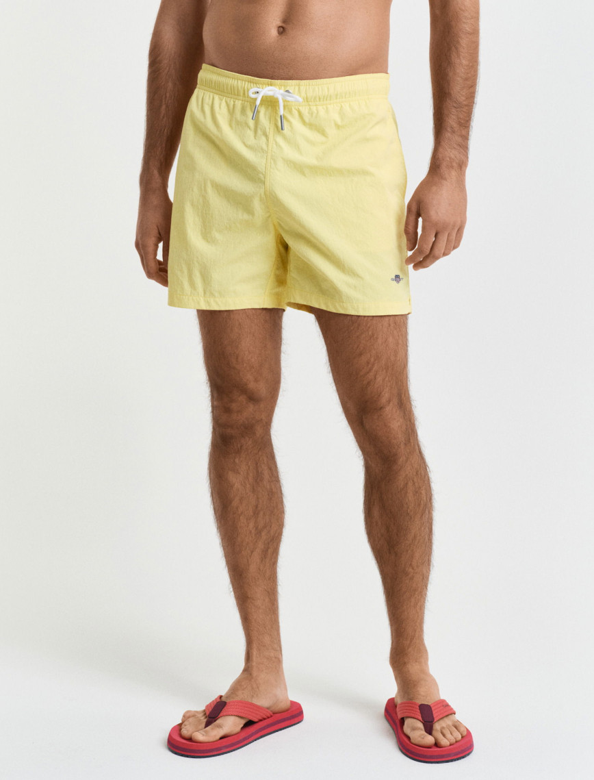 GANT Erkek Sarı Regular Fit Mayo Şort GANT Erkek Sarı Regular Fit Mayo Şort