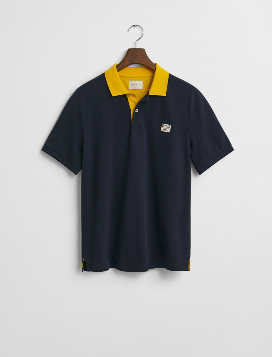 GANT Erkek Lacivert Regular Fit Polo GANT Erkek Lacivert Regular Fit Polo