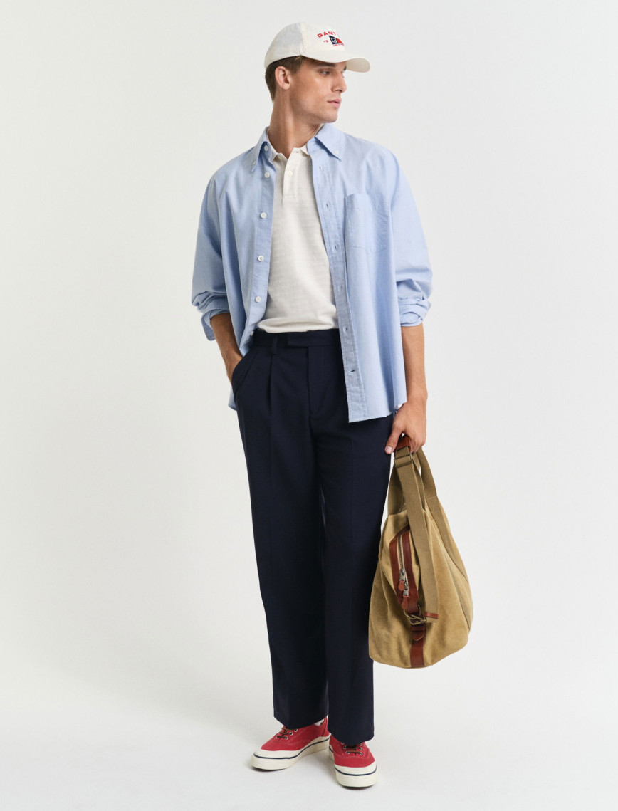 GANT Erkek Krem Regular Fit Polo GANT Erkek Krem Regular Fit Polo