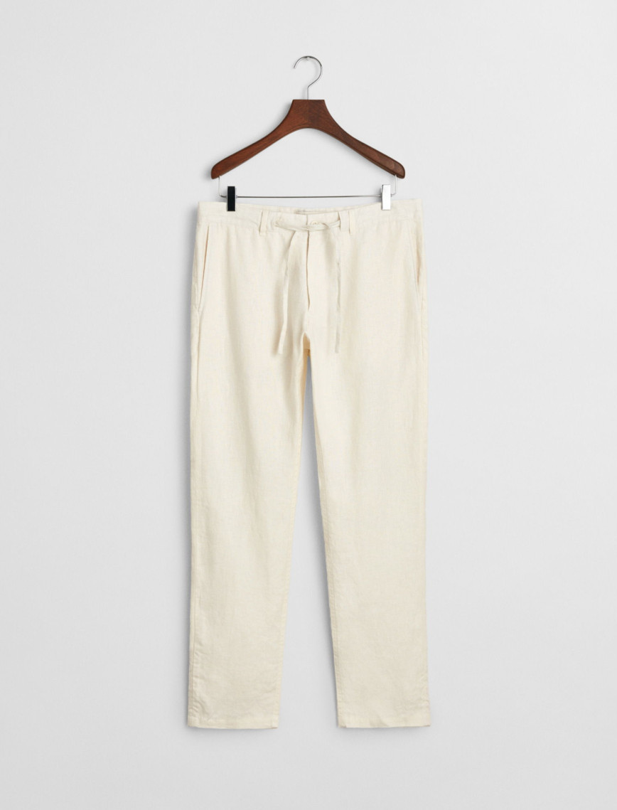 GANT Erkek Krem Relaxed Fit Pantolon GANT Erkek Krem Relaxed Fit Pantolon