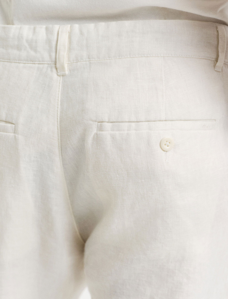 GANT Erkek Krem Relaxed Fit Pantolon GANT Erkek Krem Relaxed Fit Pantolon