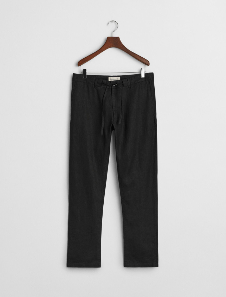 GANT Erkek Siyah Relaxed Fit Pantolon GANT Erkek Siyah Relaxed Fit Pantolon