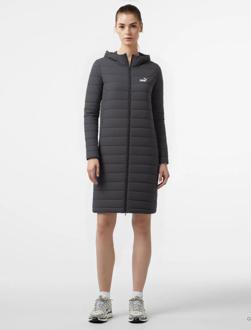 Puma Essentials+ Padded Kadın Siyah Outdoor Mont Puma Essentials+ Padded Kadın Siyah Outdoor Mont