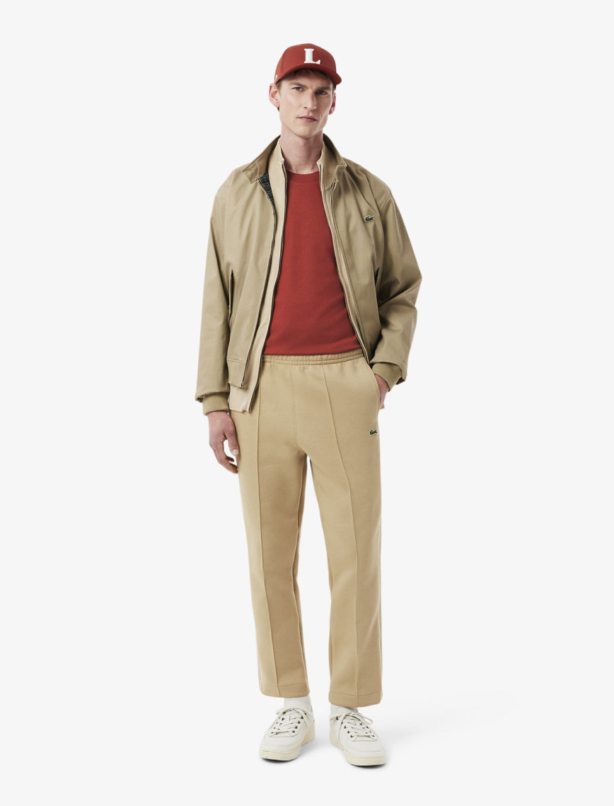 Lacoste Erkek Classic Fit Bisiklet Yaka Kahverengi T-Shirt Lacoste Erkek Classic Fit Bisiklet Yaka Kahverengi T-Shirt