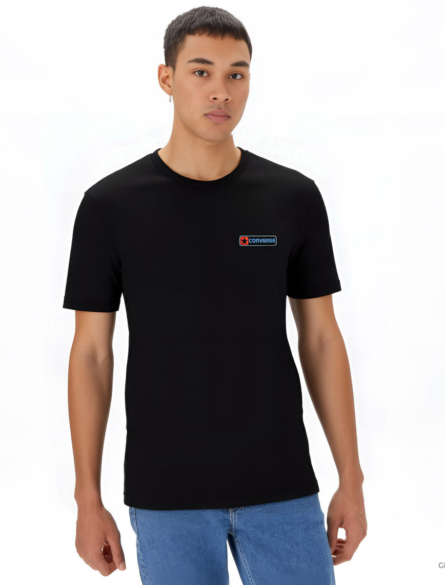 Converse Erkek Grafik Baskılı Beyaz T-Shirt Converse Erkek Grafik Baskılı Beyaz T-Shirt