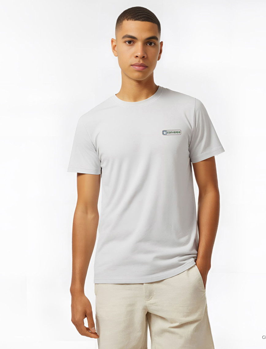 Converse Erkek Grafik Baskılı Beyaz T-Shirt Converse Erkek Grafik Baskılı Beyaz T-Shirt