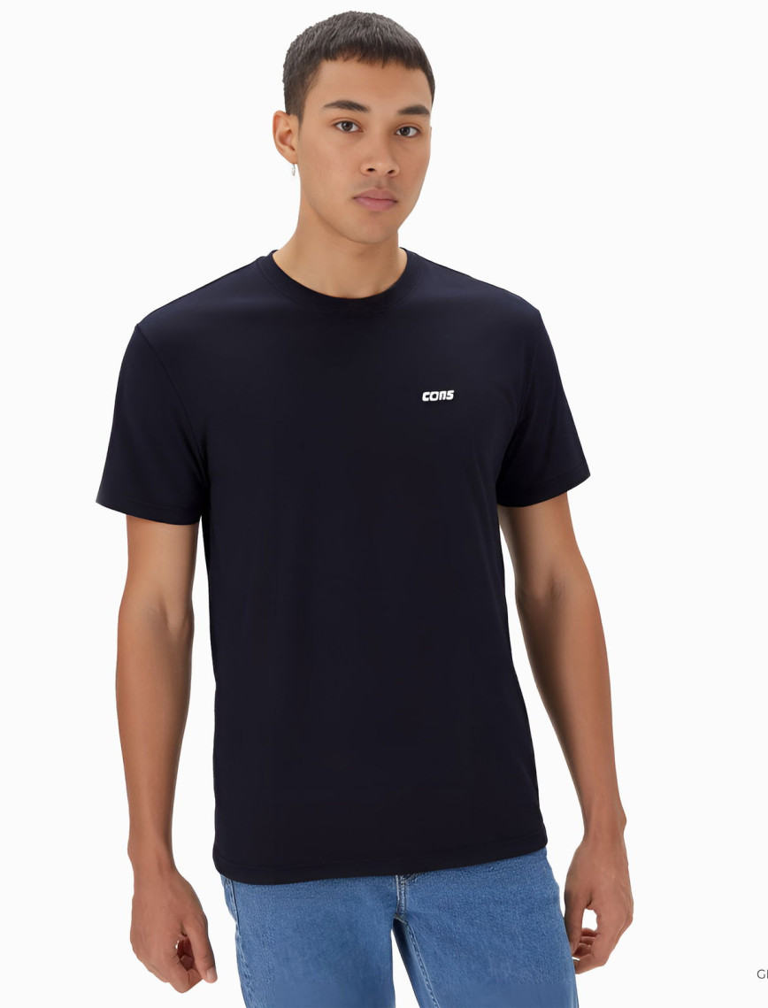 Converse Erkek Loose Fit Siyah T-Shirt Converse Erkek Loose Fit Siyah T-Shirt