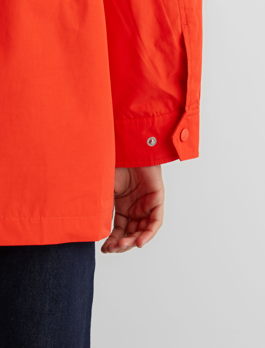 GANT Kadın Turuncu Relaxed Fit Kapüşonlu Yağmurluk GANT Kadın Turuncu Relaxed Fit Kapüşonlu Yağmurluk