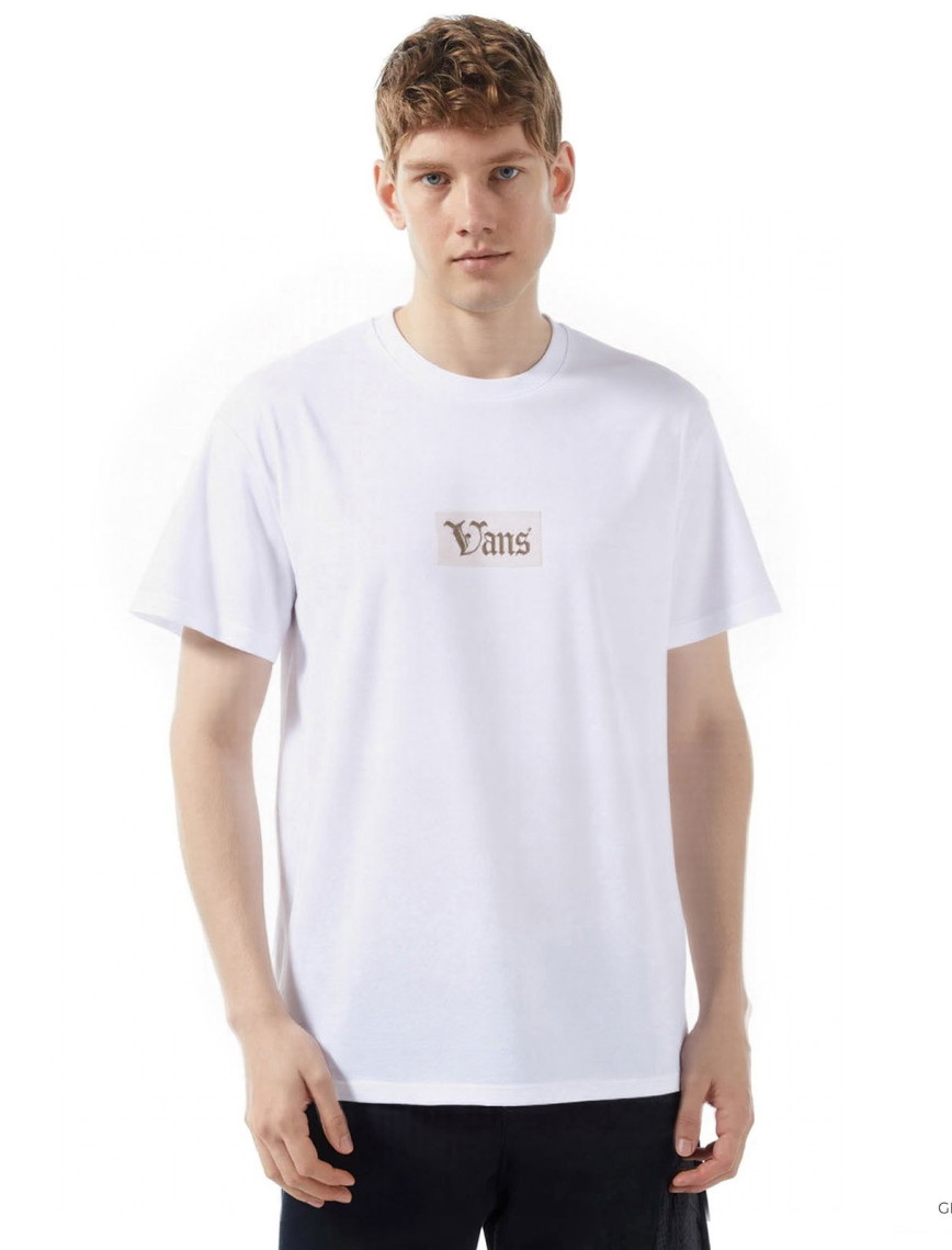 Vans Garden Oversized Ss Kadın Beyaz T-Shirt Vans Garden Oversized Ss Kadın Beyaz T-Shirt