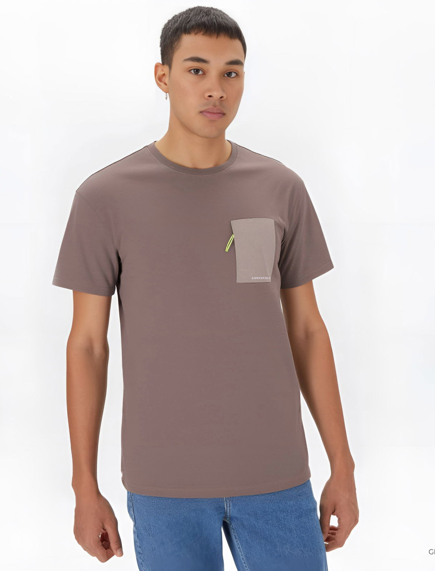 Converse Kadın Kahverengi T-shirt Elbise Converse Kadın Kahverengi T-shirt Elbise