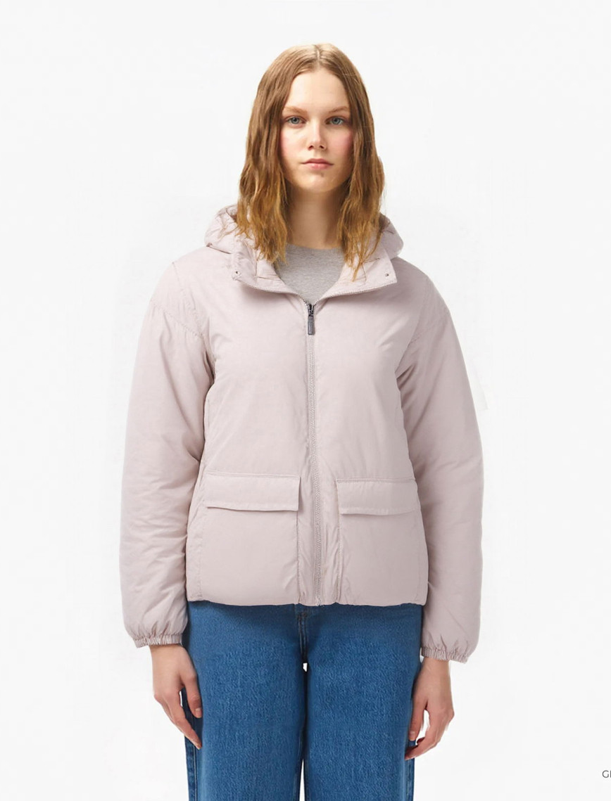 Converse Kadın Kapüşonlu Bej Şişme Mont Converse Kadın Kapüşonlu Bej Şişme Mont