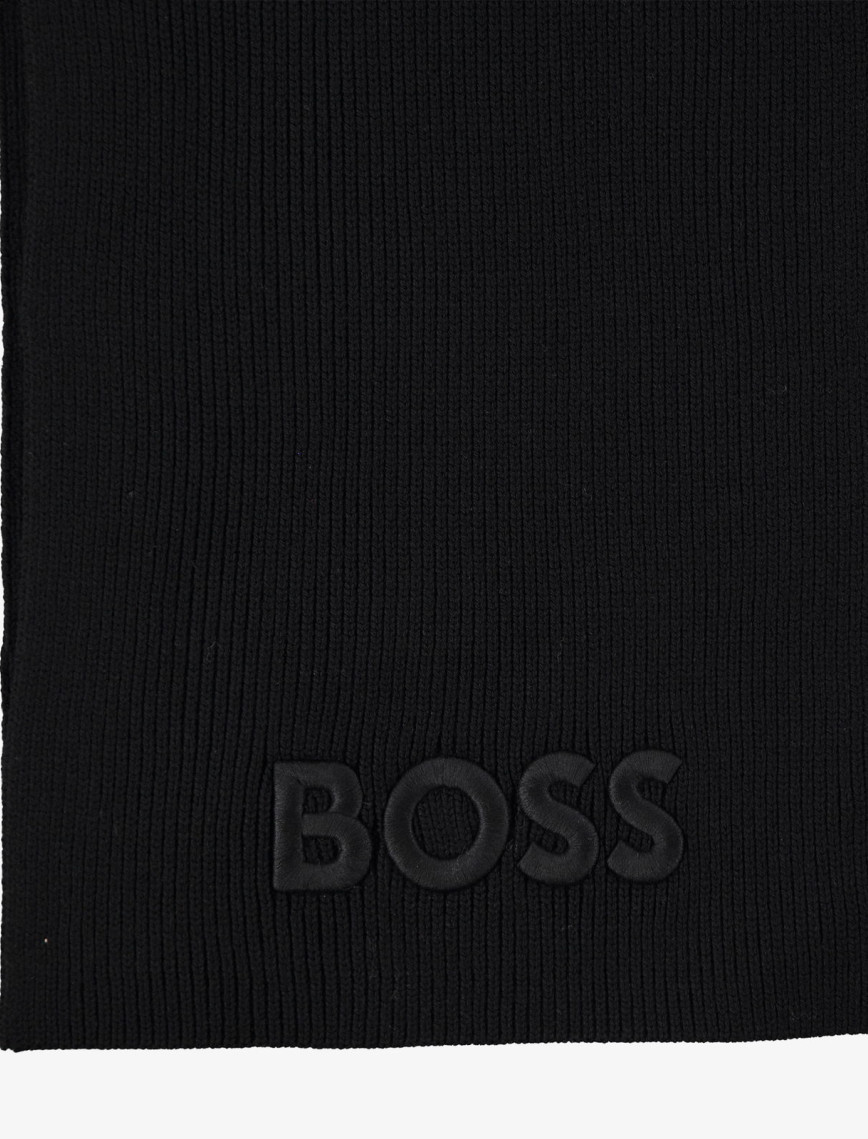 Boss Erkek Siyah Atkı Boss Erkek Siyah Atkı