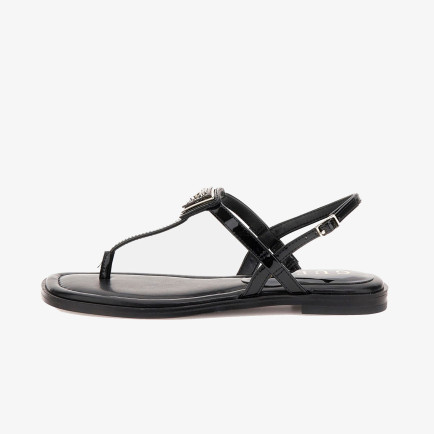 Guess Rainey 4 Patent Kadın Siyah Sandalet Guess Rainey 4 Patent Kadın Siyah Sandalet