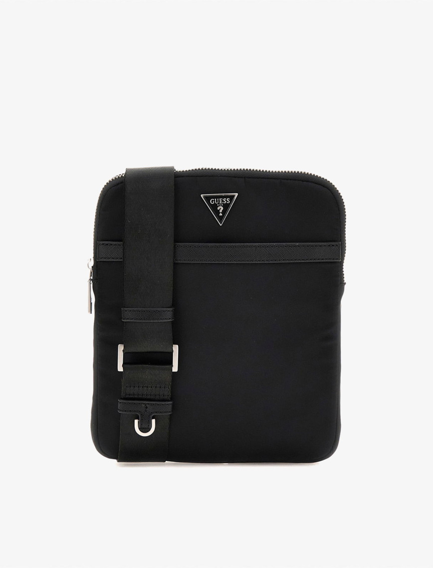 Guess Milano Compact Erkek Siyah Çapraz Askılı Çanta Guess Milano Compact Erkek Siyah Çapraz Askılı Çanta