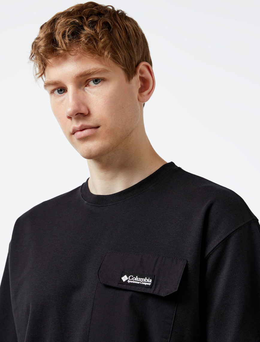 Columbia CSC Heritage Erkek Siyah Günlük T-Shirt