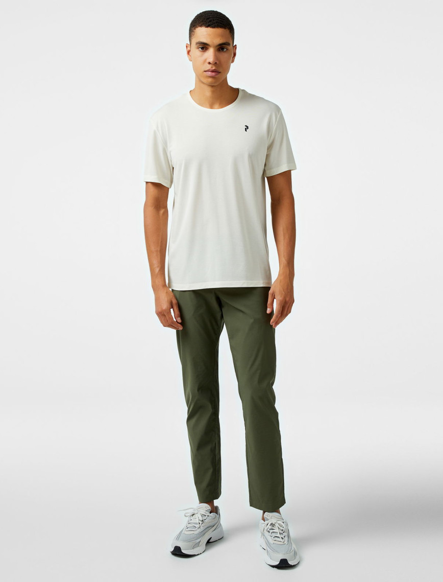 Peak Performance Delta Erkek Beyaz Antrenman T-Shirt Peak Performance Delta Erkek Beyaz Antrenman T-Shirt