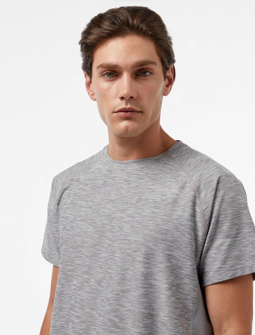 Trespass Cooper Dlx Active Erkek Gri Antrenman T-Shirt Trespass Cooper Dlx Active Erkek Gri Antrenman T-Shirt