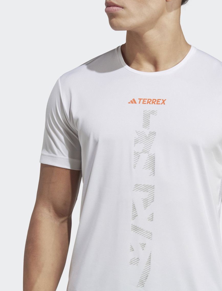 adidas Agravic Trail Erkek Beyaz Koşu T-Shirt adidas Agravic Trail Erkek Beyaz Koşu T-Shirt
