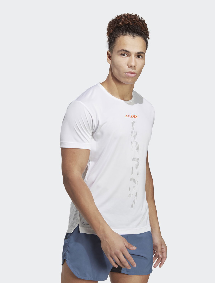 adidas Agravic Trail Erkek Beyaz Koşu T-Shirt adidas Agravic Trail Erkek Beyaz Koşu T-Shirt