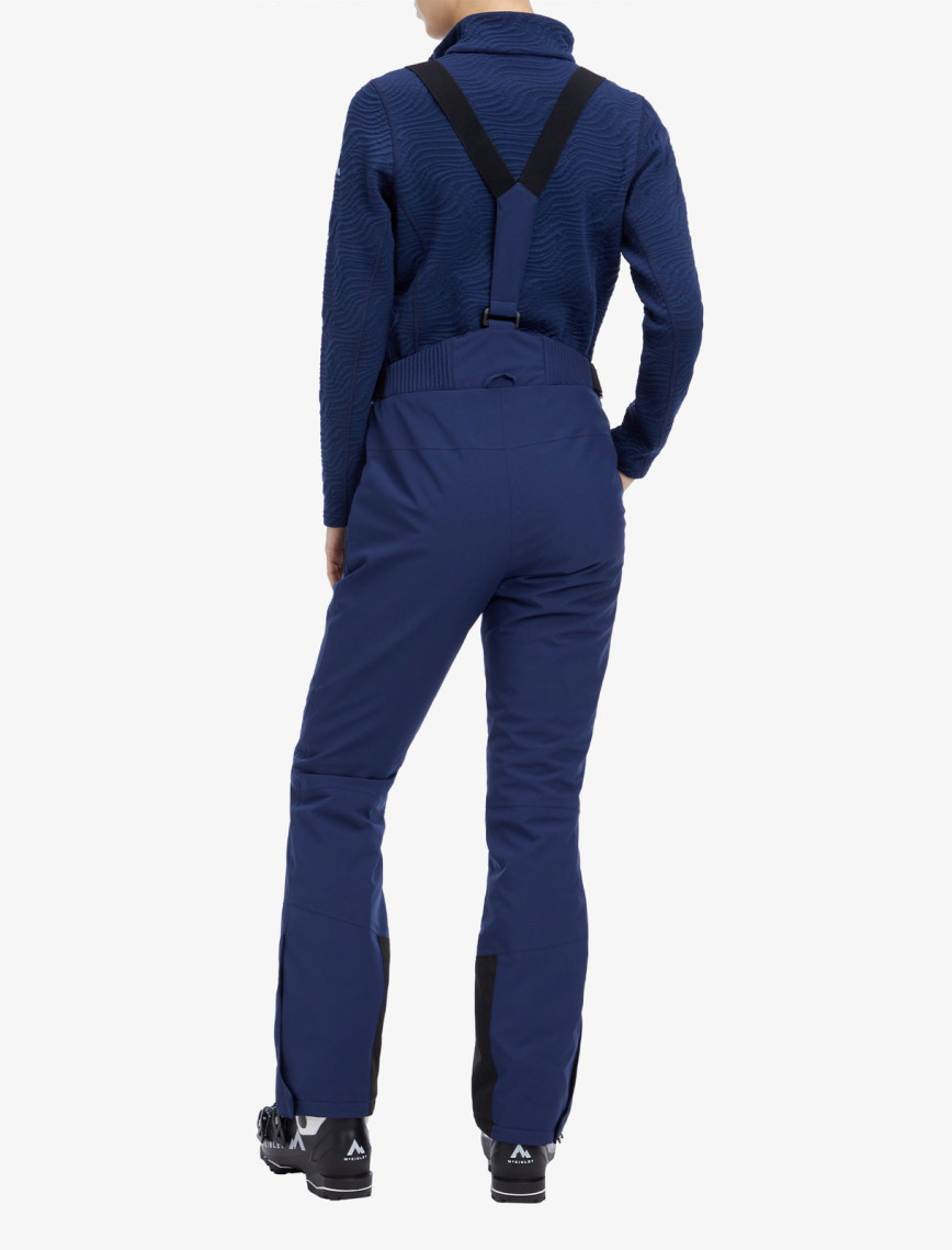 Mc Kinley Dina II Kadın Lacivert Askılı Kayak Pantolonu Mc Kinley Dina II Kadın Lacivert Askılı Kayak Pantolonu