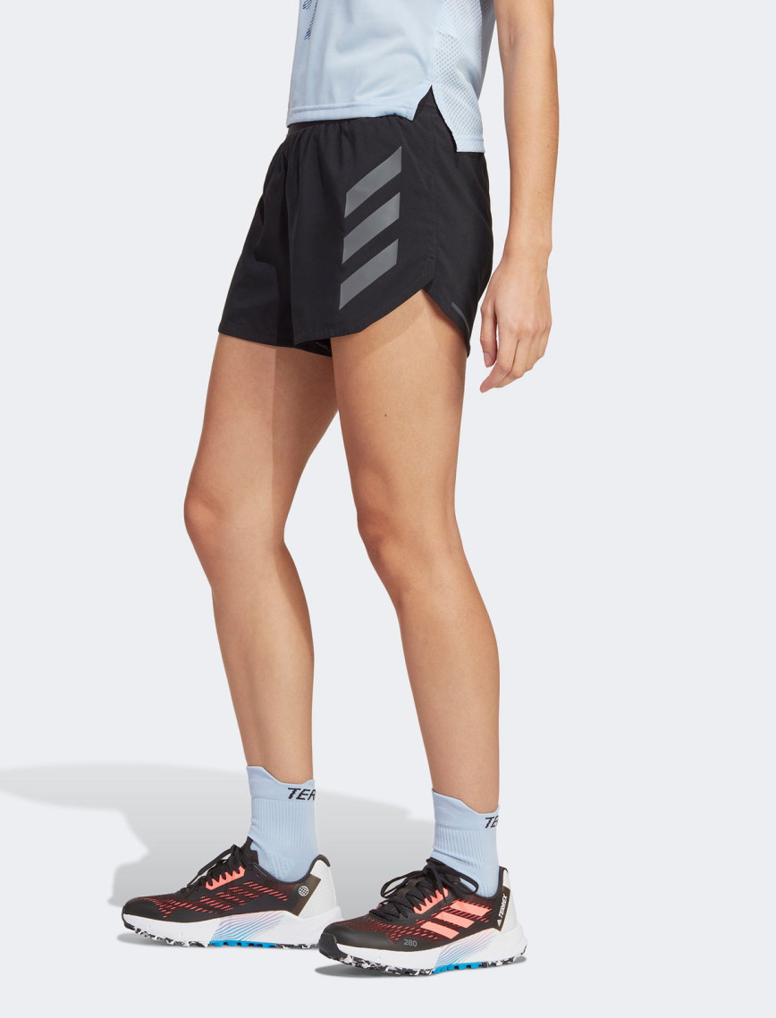 adidas Agravic Trail Running Kadın Siyah Koşu Şortu