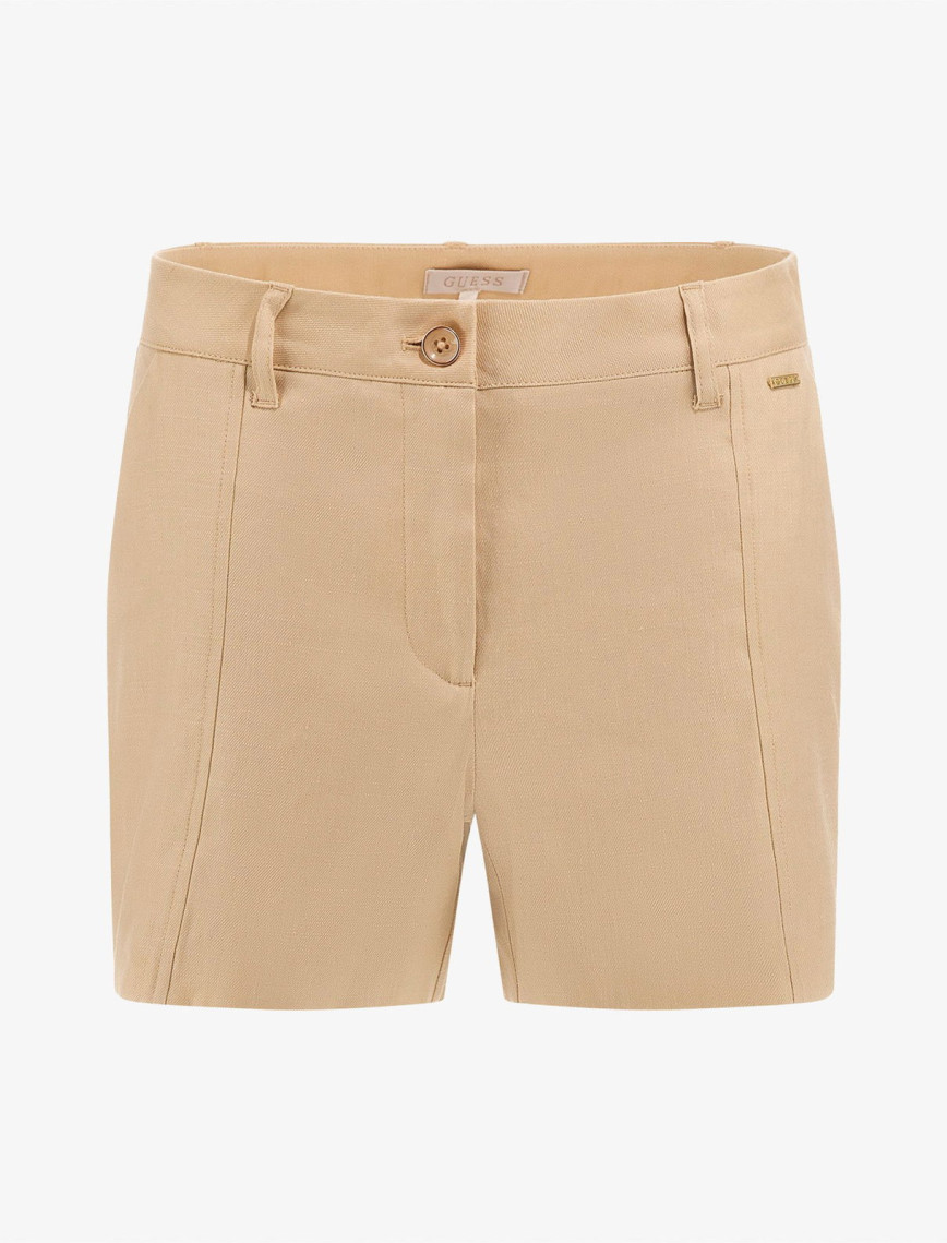 Guess İsabeau Kadın Kahverengi Şort Guess İsabeau Kadın Kahverengi Şort